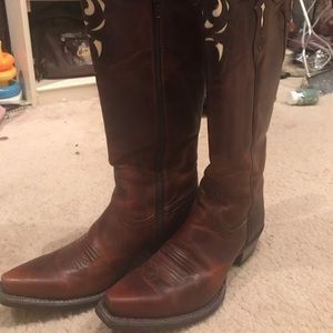 Ariat knee high western boots